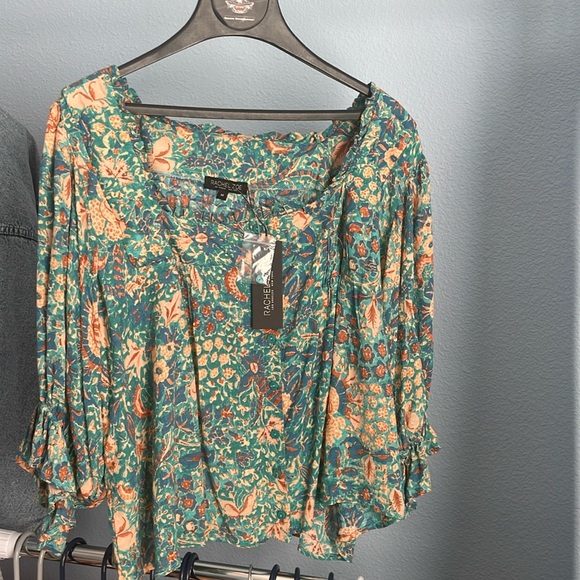 Rachel Zoe medium flowy blouse - Picture 1 of 7